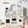 inQ Boutique - Kitchen Toy Wooden Kids Kitchen with Washing Machine
