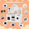inQ Boutique - Kitchen Toy Wooden Kids Kitchen with Washing Machine