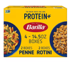 3Musks - Barilla Protein+ Penne And Rotini Pasta, 14.5 oz, 4 Pack