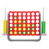 FX070 - Jumbo 4-to-Score Game Set;  Giant Connect 4 with 42 Rings;  Indoor Outdoor Game Set for Kids and Adults
