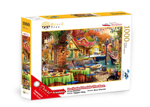 Brain Tree - Boat Club Breakfast Jigsaw Puzzles 1000 Piece