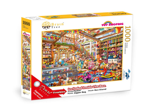 Brain Tree - Toy Shopping Jigsaw Puzzles 1000 Piece