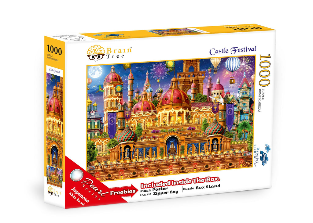 Brain Tree - Castle Festival Jigsaw Puzzles 1000 Piece