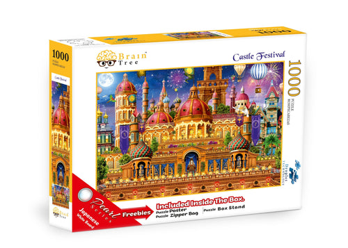 Brain Tree - Castle Festival Jigsaw Puzzles 1000 Piece