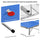 Hooya Imp.& Exp. - 60 Inch Portable Tennis Ping Pong Folding Table with Accessories