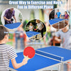 Hooya Imp.& Exp. - 60 Inch Portable Tennis Ping Pong Folding Table with Accessories