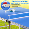 Hooya Imp.& Exp. - 60 Inch Portable Tennis Ping Pong Folding Table with Accessories