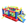 Yeah Depot - 7 in 1 Inflatable Bounce House, Bouncy House with Ball Pit for Kids Indoor Outdoor Party Family Fun, Obstacles, Toddler Jump Bouncy Castle with Ball Pit for Birthday Party Gifts