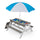 Yeah Depot - 3-in-1 Kids Outdoor Wooden Picnic Table With Umbrella, Convertible Sand & Wate, Gray ASTM & CPSIA CERTIFICATION