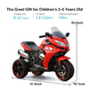 Yeah Depot - TAMCO 12V Kids Electric motorcycle ,ride on motorcycle,Three lighting wheels Kids electric toys BoysGirls Motorcycle, Children Battery Motor Bikes Rechargeable 3 Wheels Ride on Electric Motorcycle