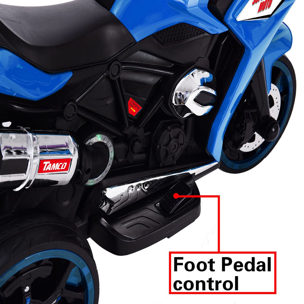 Yeah Depot - TAMCO 12V Kids Electric motorcycle/ ride on motorcycle, Three lighting wheels Kids electric motorcycle /electric ride on car
