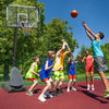 Yeah Depot - Use for Outdoor Height Adjustable 7.5 to 10ft Basketball Hoop 44 Inch Backboard Portable Basketball Goal System with Stable Base and Wheels
