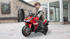 Yeah Depot - TAMCO kids motorcycle 12V motorcycle for kids 3 4 5 6 years Boys Girls 12v7ah kids motorcycle ride on toy with Training Wheels/manual throttle/ drive by hand /Lightting wheels