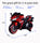 Yeah Depot - TAMCO kids motorcycle 12V motorcycle for kids 3 4 5 6 years Boys Girls 12v7ah kids motorcycle ride on toy with Training Wheels/manual throttle/ drive by hand /Lightting wheels