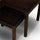Yeah Depot - 2-Piece Eucalyptus Nesting Table Set, Espresso
