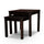 Yeah Depot - 2-Piece Eucalyptus Nesting Table Set, Espresso