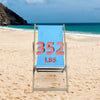 Yeah Depot - Beach Sling Patio Chair Set of 2,Wooden Folding Outdoor Chairs for Outside 3 Level Height Adjustable, Portable Reclining Beach Chair