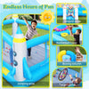 Yeah Depot - Multifunctional Jump 'n Slide Inflatable Bouncer for Kids Complete Setup with Blower - 198'' x 180'' Play Area - 96'' Tall