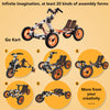 Yeah Depot - Modular design High-strength material electric innovation kart, more than 20 kinds of assembly methods, suitable for outdoor sports, parent-child interaction