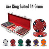 Tycon Net - 500 Ct - Custom - King's Casino 14 G - Black Aluminum