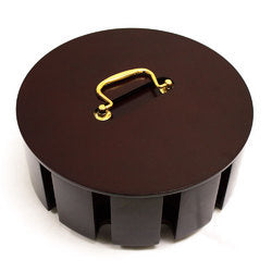 Tycon Net - 300 Ct Wooden Carousel Case with Lid