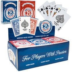 Tycon Net - Brybelly Elite Medusa - 12 Decks (Red/Blue) Wide / Regular
