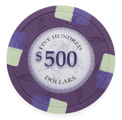 Tycon Net - Poker Knights 13.5 Gram, $500, Roll of 25