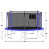 Yeah Depot - 14FT Trampoline ,Sports Fitness Trampolines with Enclosure Net, Recreational Trampolines for Outdoor Indoor