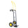 Yeah Depot - HT1006BK-YL Hand Truck Dual Purpose 2 Wheel Dolly Cart and 4 Wheel Push Cart with Swivel Wheels 330 Lbs Capacity Heavy Duty Platform Cart for Moving/Warehouse/Garden/Grocery