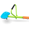 Yeah Depot - XSS004 outdoor playground four seats seesaw for kids 360 degree rotating sturdy plastic seat seesaw for kids seesaw blue and green for kids age 3+