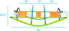 Yeah Depot - XSS008 high quality kids seesaw plastic seat playground equipment cute baby plastic rocker outdoor children blue and green steel tube for kids age 3+