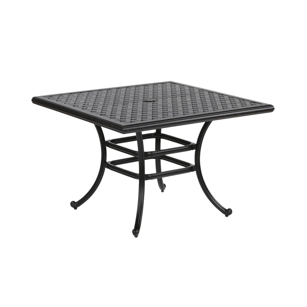 Yeah Depot - 44'' Square Dining Table, Dark Lava Bronze