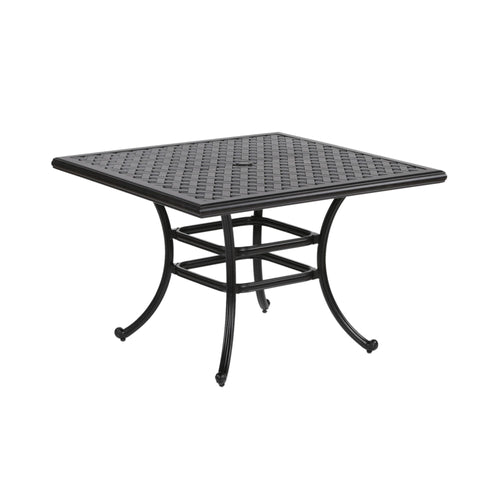 Yeah Depot - 44'' Square Dining Table, Dark Lava Bronze