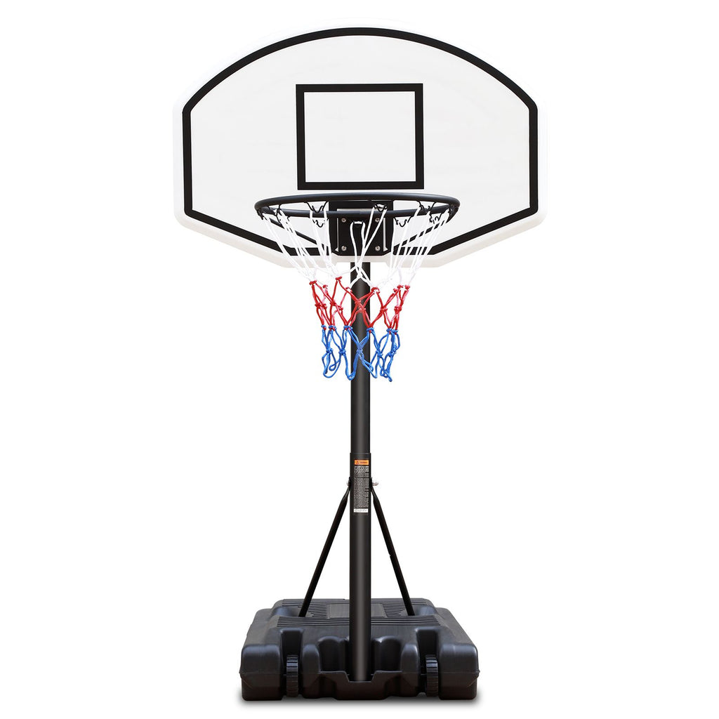 Yeah Depot - Portable Poolside Basketball Hoop Swimming Pool 3.1ft to 4.7ft Height-Adjustable Basketball System Goal Stand for Kids