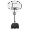 Yeah Depot - Portable Poolside Basketball Hoop Swimming Pool 3.1ft to 4.7ft Height-Adjustable Basketball System Goal Stand for Kids