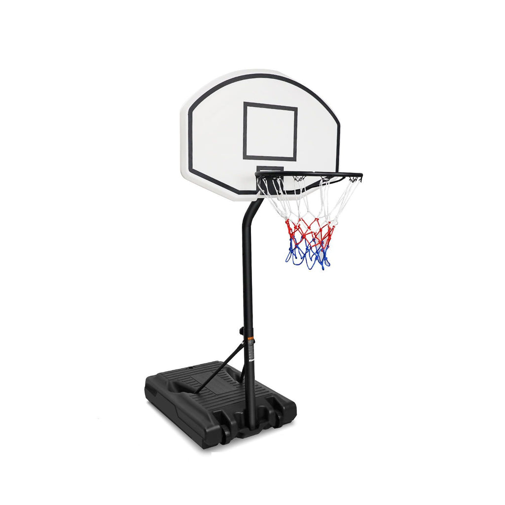 Yeah Depot - Portable Poolside Basketball Hoop Swimming Pool 3.1ft to 4.7ft Height-Adjustable Basketball System Goal Stand for Kids