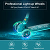 Yeah Depot - Kick Scooter for Kids, Wheel with Brake, Adjustable Height Handlebar, Lightweight, Aged 3-10, Wide Standing Board