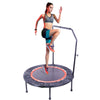 Yeah Depot - 40 Inch Mini Exercise Trampoline for Adults or Kids Indoor Fitness Rebounder Trampoline with Safety Pad Max. Load 300LBS