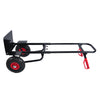 Yeah Depot - Heavy duty manual truck with double handles 330 lb steel trolley for moving heavy platform truck with 10 ''rubber wheels for moving/warehouse/garden/grocery