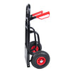 Yeah Depot - Heavy duty manual truck with double handles 330 lb steel trolley for moving heavy platform truck with 10 ''rubber wheels for moving/warehouse/garden/grocery
