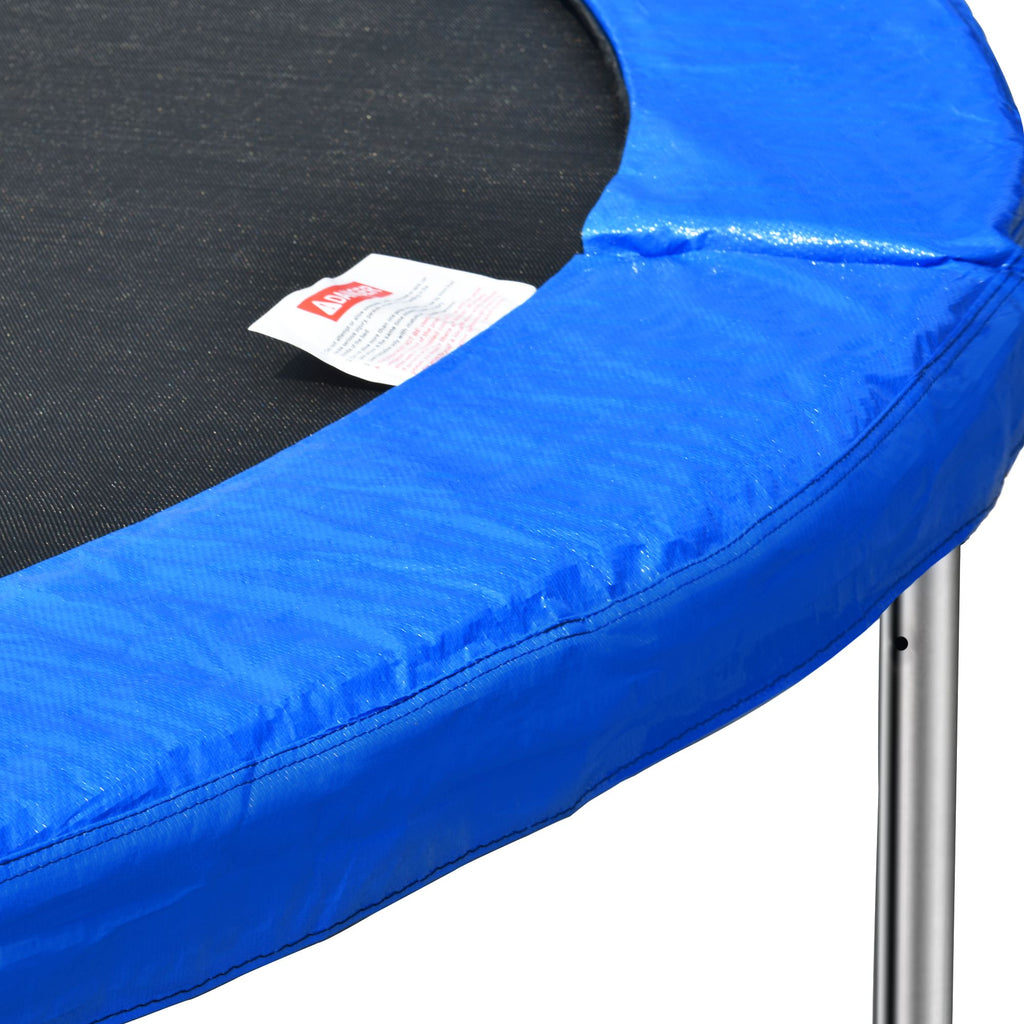 Yeah Depot - 14FT Trampoline for Adults & Kids with Basketball Hoop, Outdoor Trampolines w/Ladder and Safety Enclosure Net for Kids and Adults