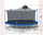 Yeah Depot - 14FT Trampoline for Adults & Kids with Basketball Hoop, Outdoor Trampolines w/Ladder and Safety Enclosure Net for Kids and Adults