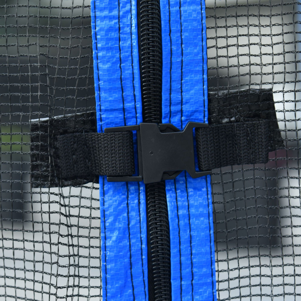 Yeah Depot - 14FT Trampoline for Adults & Kids with Basketball Hoop, Outdoor Trampolines w/Ladder and Safety Enclosure Net for Kids and Adults
