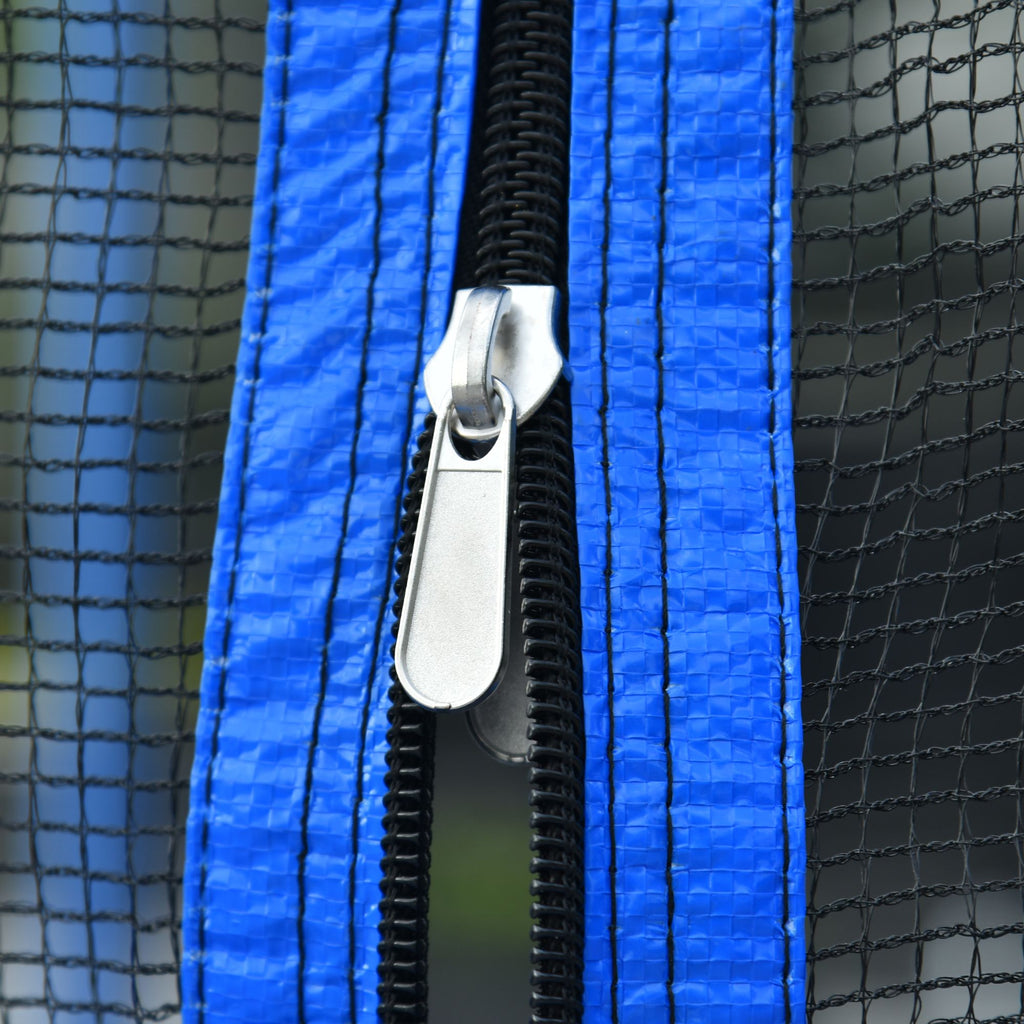 Yeah Depot - 14FT Trampoline for Adults & Kids with Basketball Hoop, Outdoor Trampolines w/Ladder and Safety Enclosure Net for Kids and Adults