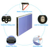 Yeah Depot - Table Tennis Table Foldable & Portable Ping Pong Table Set with Net and 2 Ping Pong Paddles for Indoor Outdoor Game