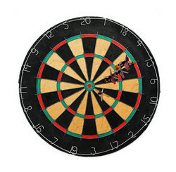 Tycon Net - Tournament Bristle Dartboard w 6 Regulation Steel tip darts