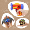 Kiwi Toy&Hobby - Rocket Launcher Airplane Toy with Dinosaur Targets Foam Pterosaur Shooting Games for Outdoor Kids Toys 5 6 7 8 Year Old Boy Catapult Plane Toy Christmas Easter Gift