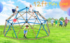 Yeah Depot - Kids Climbing Dome Tower - 12 ft Jungle Gym Geometric Playground Dome Climber Monkey Bars Play Center, Rust & UV Resistant Steel Supporting 1000 LBS