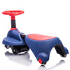 Yeah Depot - 6V Kids Ride On Electric Wiggle Car,flashing wheels,Shock absorbing PU wheel,Retractable,steering wheel rotates 360Â°,Two-speed adjustment,Bluetooth,Provide a speed of 1.86-3.11MPH for kids aged 3+.
