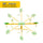 Yeah Depot - Garden kids Playground Seesaw Steel Outdoor Seesaw 360 Degree Rotation Seesaw Playground Equipment